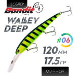 Воблер Bandit Walleye Deep (120мм, 17.5гр)