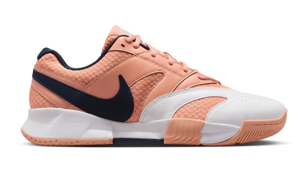 Мужские кроссовки теннисные Nike Court Lite 4 - абрикос-агат/обсидиан/белый