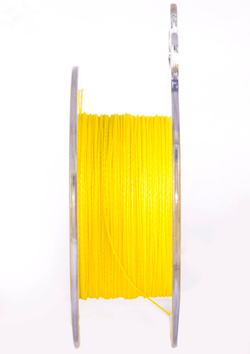 Леска плетёная WFT KG ROUND DYNAMIX Yellow 300 м, 0,35 мм