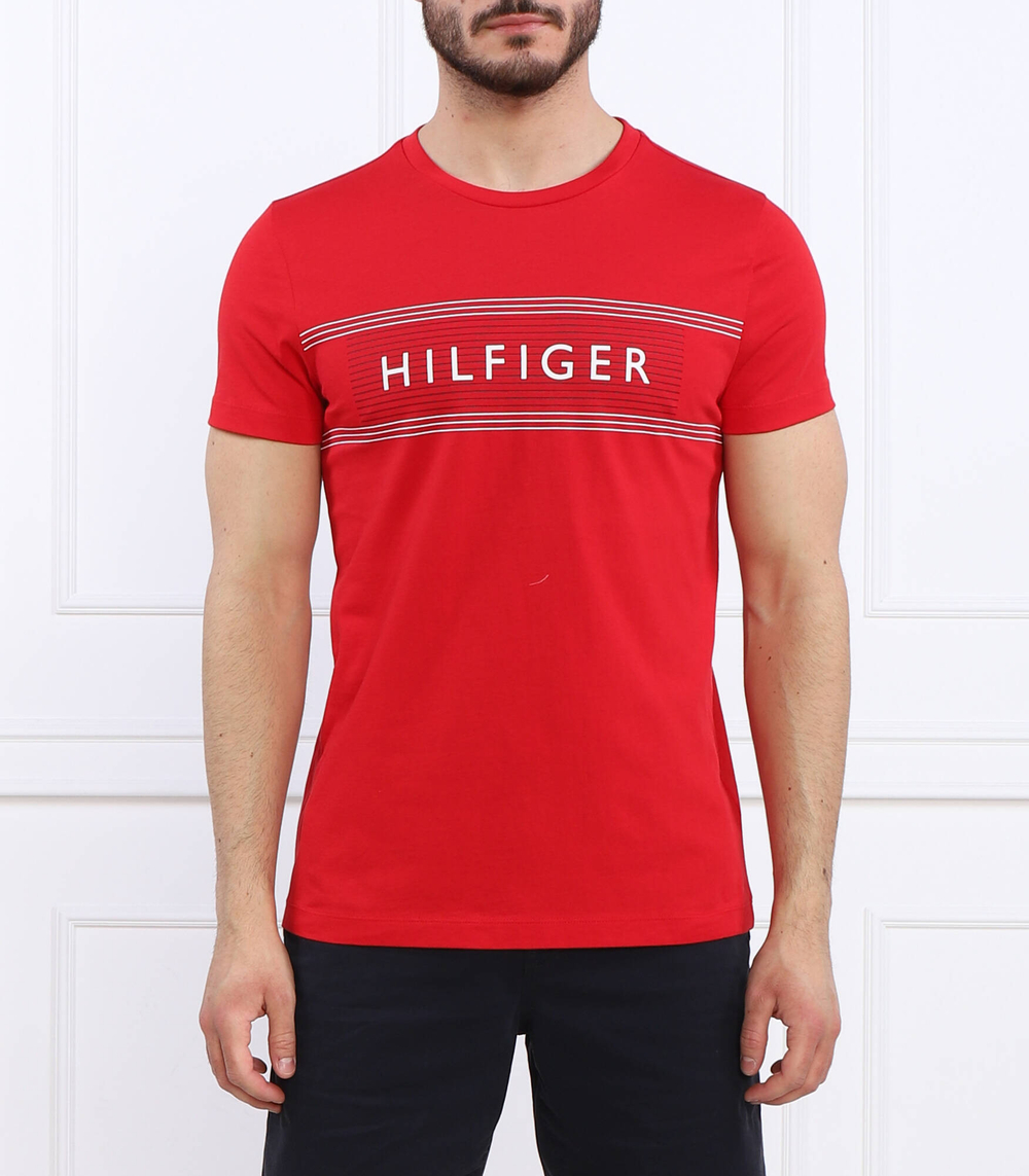 Футболка Tommy Hilfiger - красный(MW0MW30035)