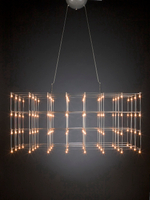 Подвесной светильник Quasar Universe Square triple