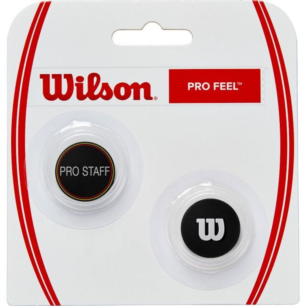 Виброгаситель теннисный Wilson Pro Feel Pro Staff - White, Black