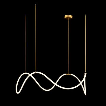 Подвесной светильник LED 40W 3000К 10388P/C Brass бронза Thread LOFT IT