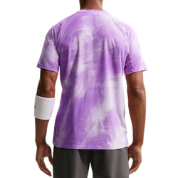Мужская футболка Nike Court Paris Slam Advantage Dri-Fit Tennis - violet mist/bright violet/black