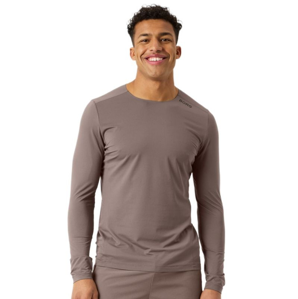 Теннисная футболка Bj_rn Borg Feather Long Sleeve - falcon