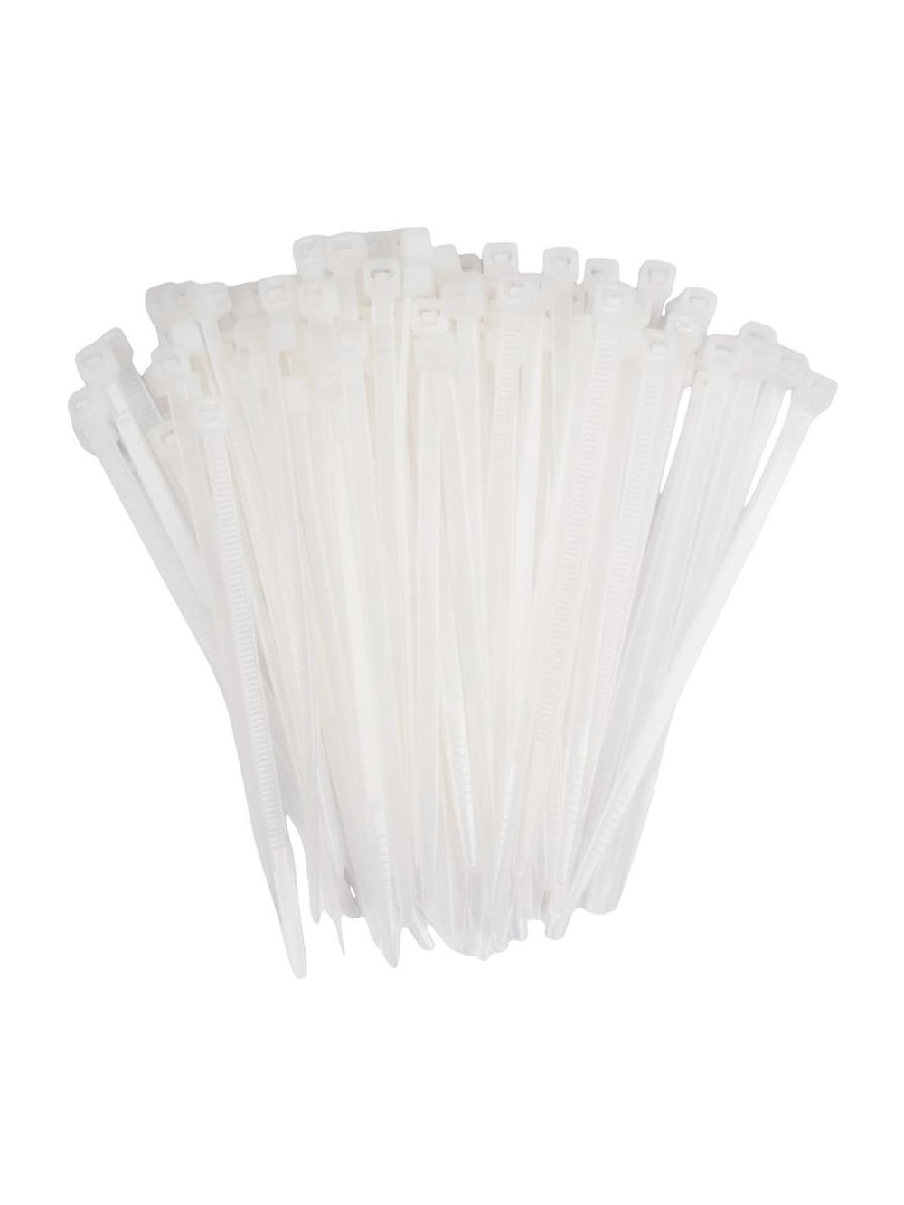 Хомут кабельный PCT 3.6х100-100WH 3.6х100 PA6.6 бел.(уп.100шт) JazzWay 5053700