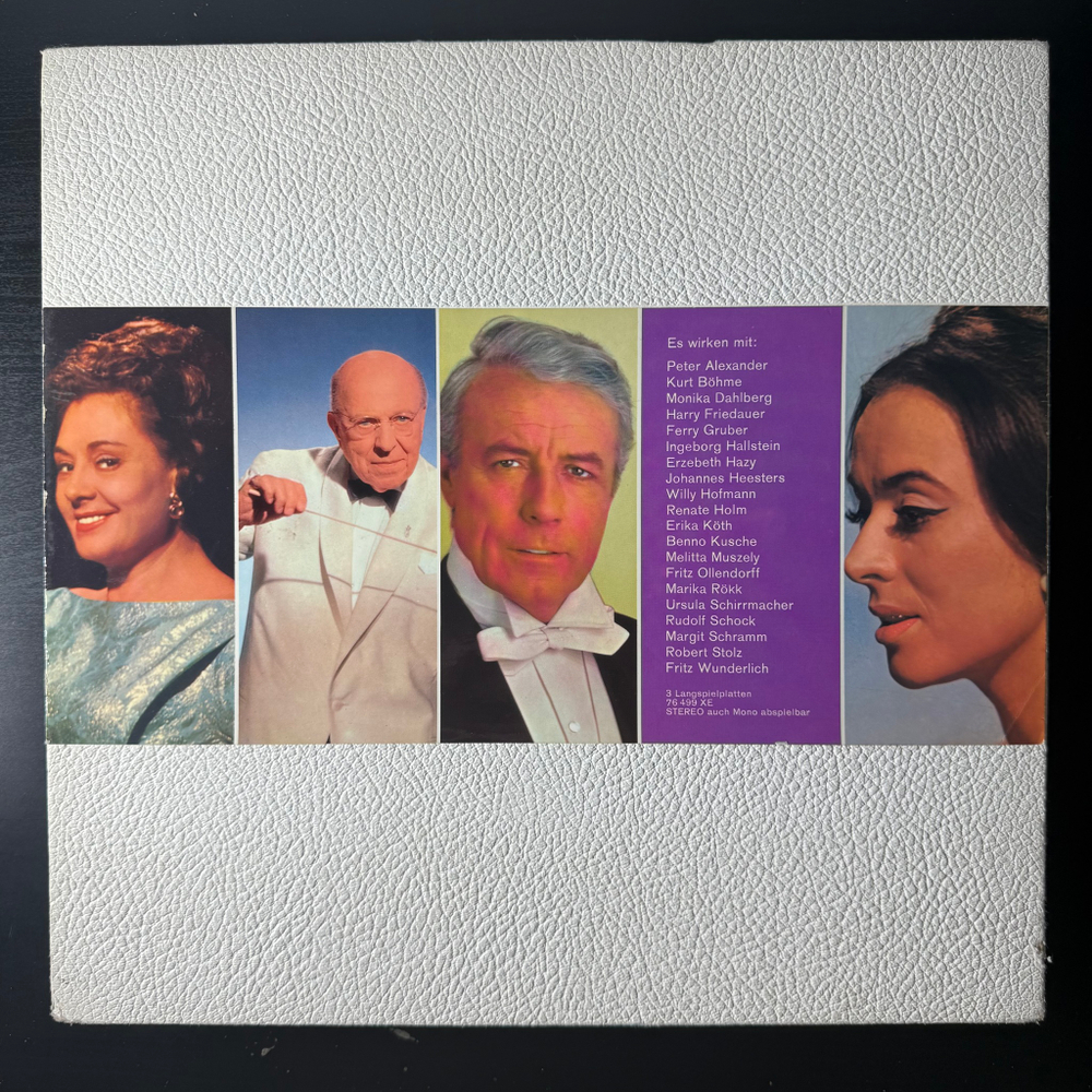 Сборник - Ewig Junge Operette - Вечно молодая оперетта 3LP (Германия)