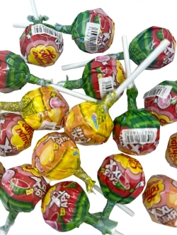 Карамель Чупа-Чупс XXL Арбуз и Дыня, 40 шт по 29 г