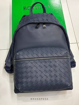 Рюкзак серо-синий от Bottega Veneta BP5-156691