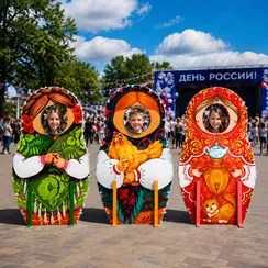 Матрешка - фотозона