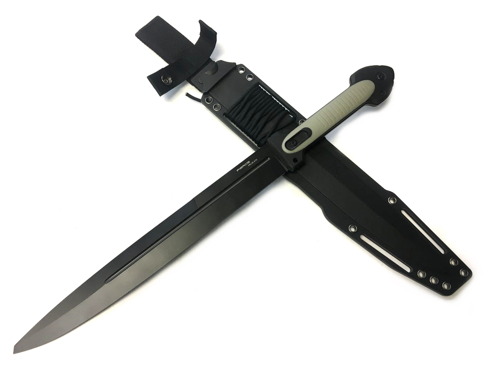 Нож кинжал цельномет. Fierce, Black PVD, Mr.Blade, сталь d2