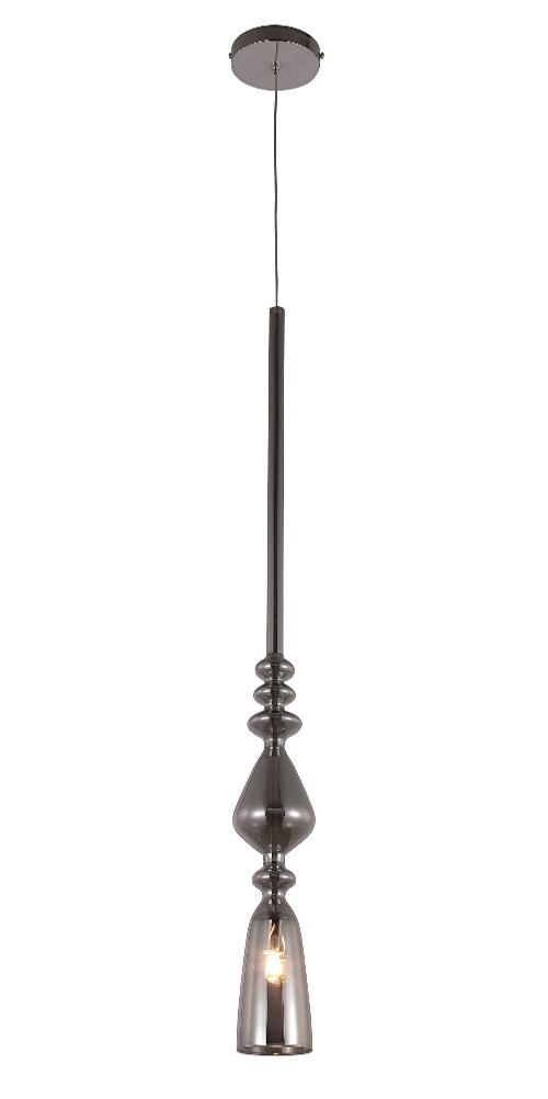 Подвесной светильник Crystal Lux LUX NEW SP1 B SMOKE