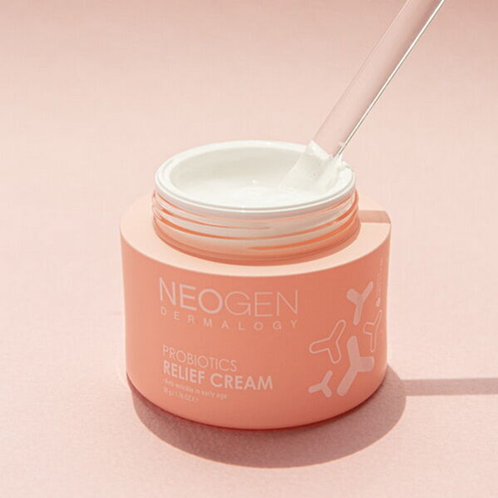 Восстанавливающий крем с пробиотиками и церамидами NeoGen Dermalogy Probiotics Relief Cream, 50гр