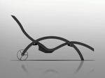 Шезлонг-лежак пластиковый Arkema Serendipity Chaise Outdoor S110