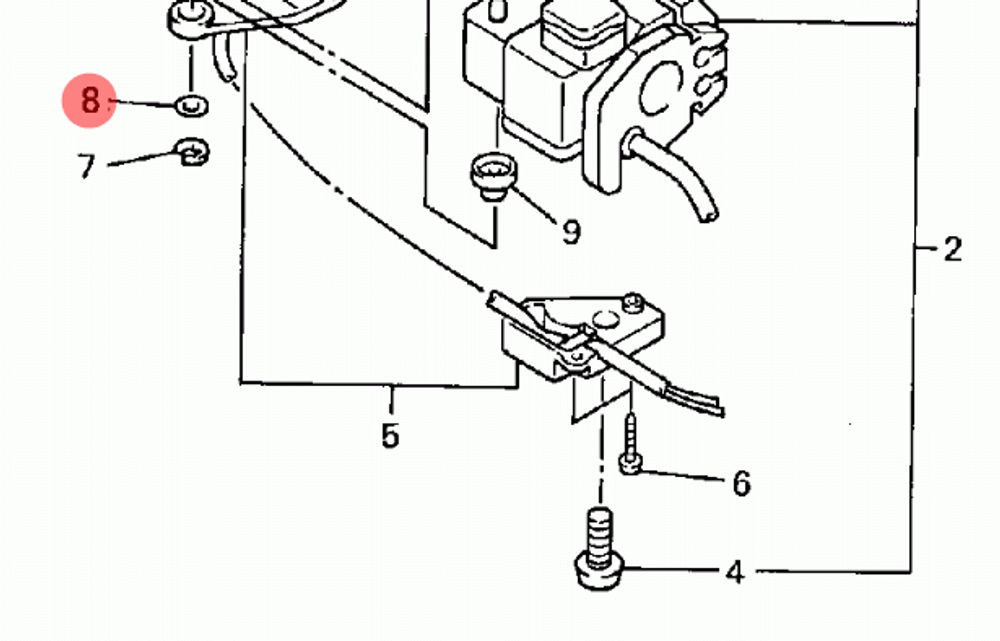 Шайба Yamaha 85G836630000
