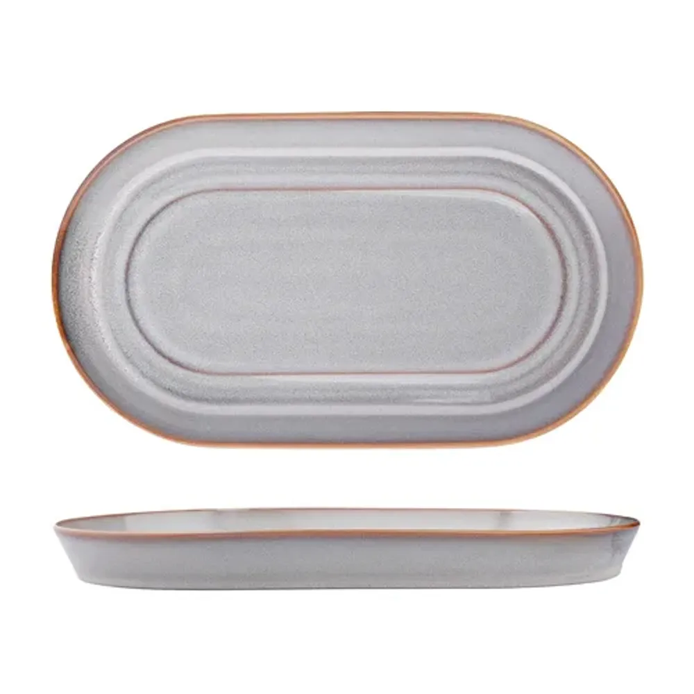 Блюдо овальное 30*16,5 см h3 см Evolution Mont Blanc P.L. Proff Cuisine [3]