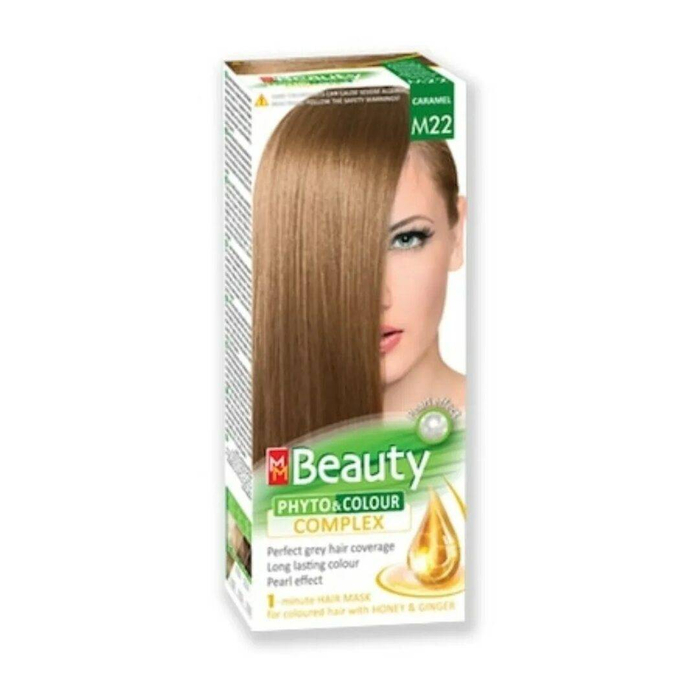 MM Beauty краска для волос M22 Карамель *20
