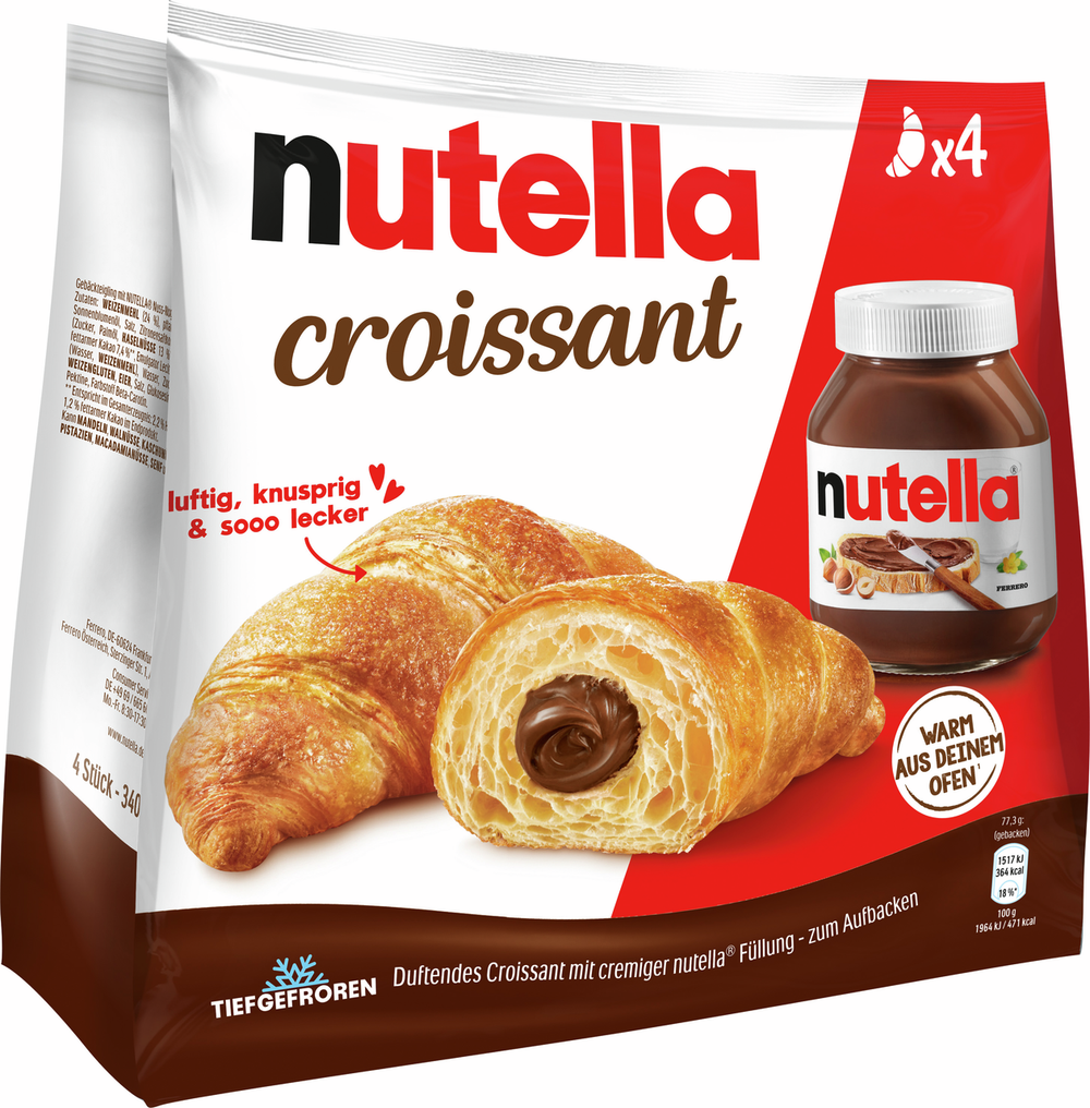 340Г КРУАССАНЫ NUTELLA ЗАМ