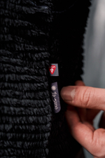Свитшот Nothomme Blue Monte Primaloft Fleece Half-Zip Sweatshirt "Udo Gray Black"