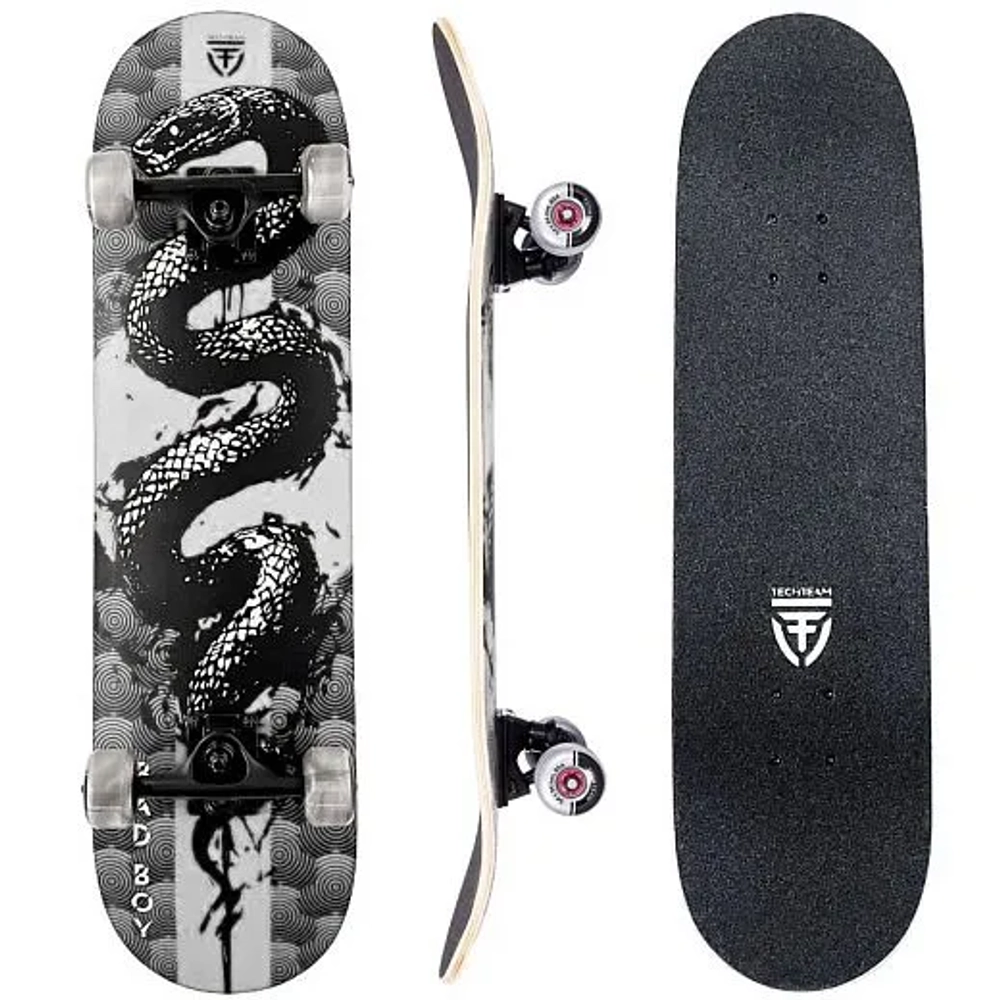 Скейтборд Tech Team Bad Boy 31x8" (черный / black)