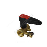 Клапан балансировочный ручной латунь Basic Ду 20 G3/4" Ру25 ВР Kvs=4.65м3/ч без ниппелей BROEN 44490000-001003