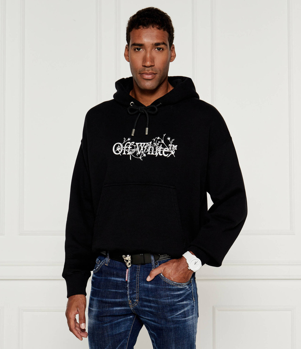 Худи OFF-WHITE - черный(OMBB085F 24FLE00F)