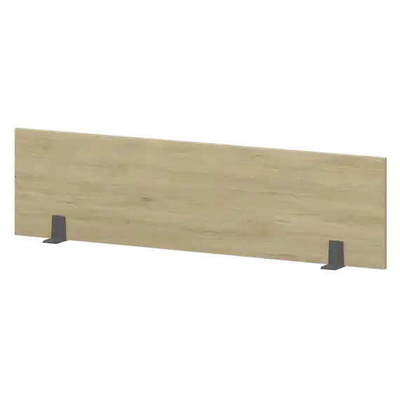 Экран для стола СМЭ25-12  1200x25x350 Аргентум-МП
