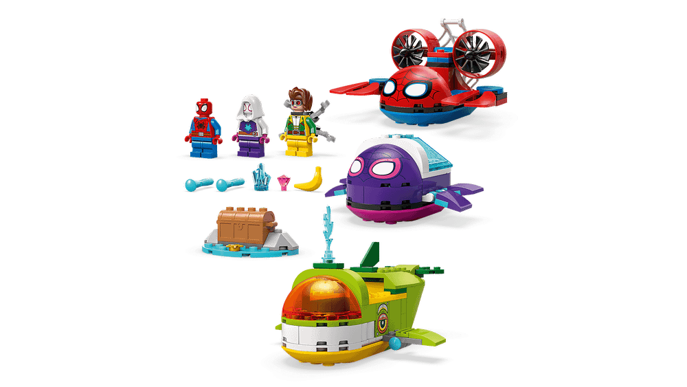 Конструктор LEGO Marvel 11207 Spidey: Underwater Vehicles