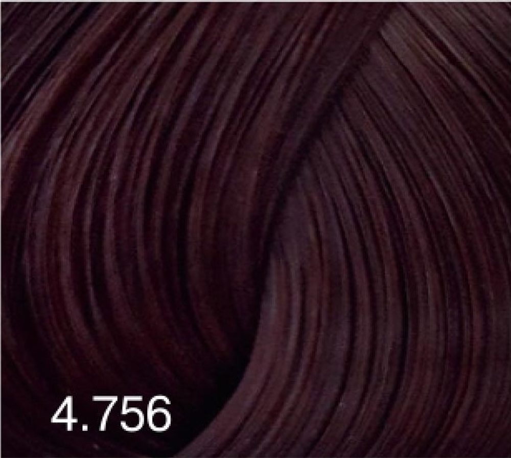 4/756 шатен махагоново-фиолетовый, крем-краска для волос Bouticle/ Expert Color