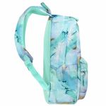 Рюкзак BRAUBERG DREAM универсальный с карманом для ноутбука, эргономичный, "Mint marble", 42х26х14 см, 271676