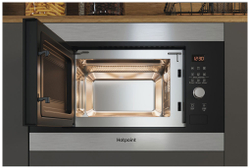 Встраиваемая микроволновая печь СВЧ Hotpoint MF20G IX HA, нержавеющая сталь