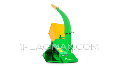 Измельчитель веток коммунальный Flagman | Флагман BX 42S + (кардан 120см/6х6/усиленный/со шпонкой)