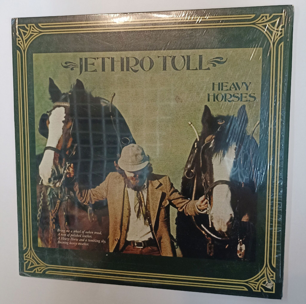 Винтажная виниловая пластинка LP Jethro Tull Heavy Horses (USA 1978)