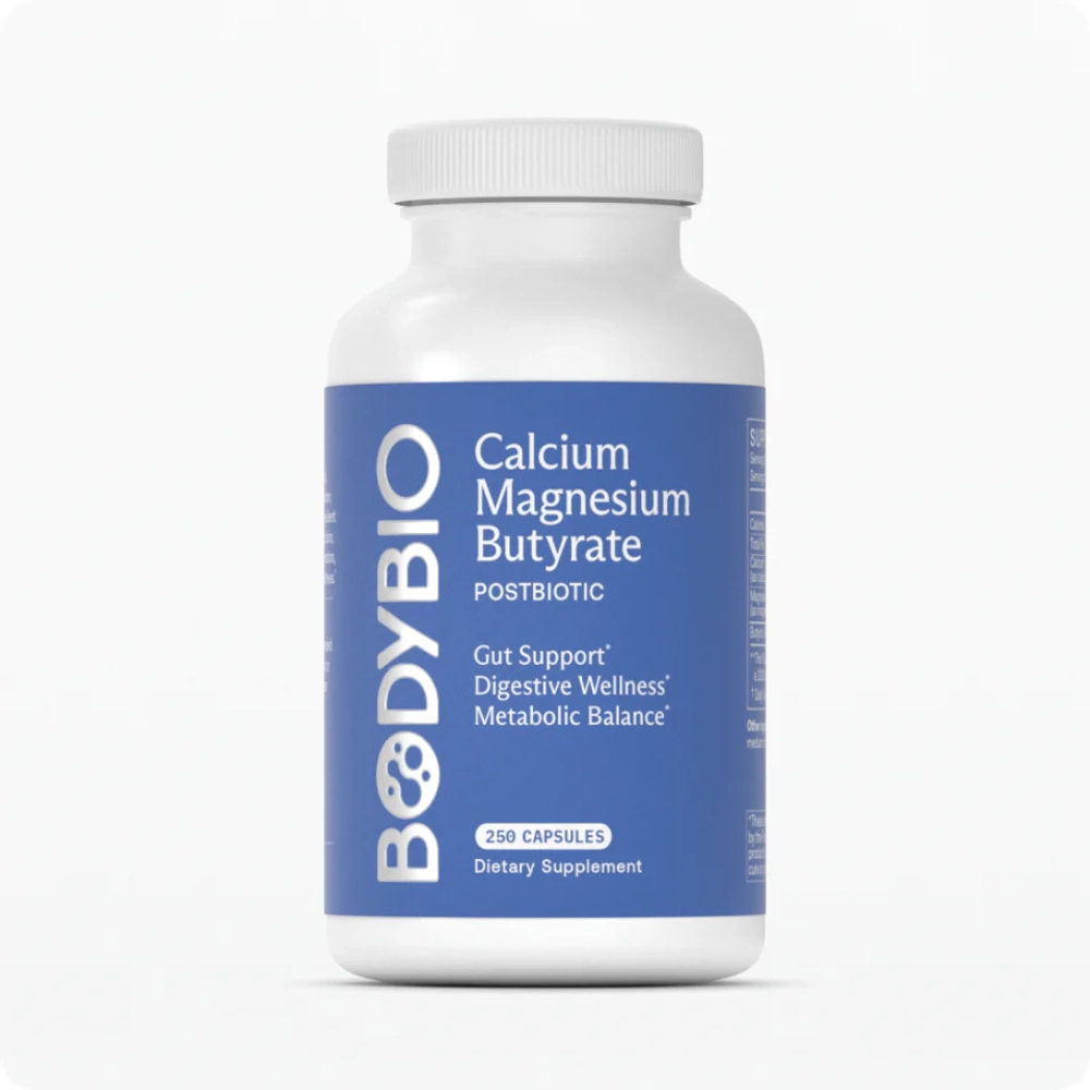 Butyrate with Calcium/ Magnesium: Gut Health Supplement капсулы BodyBio