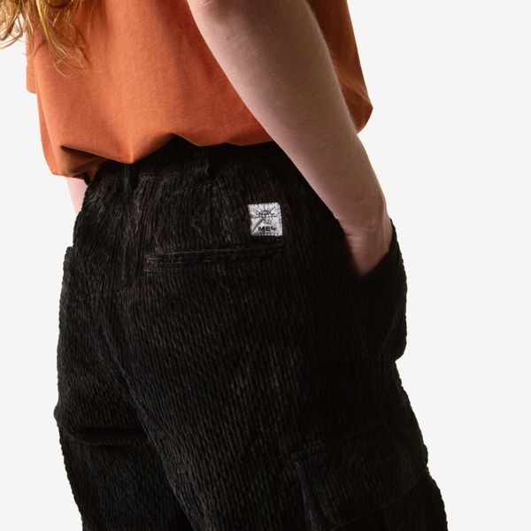 Брюки Corduroy Cargo Black Moss темно-зеленые - фото 5