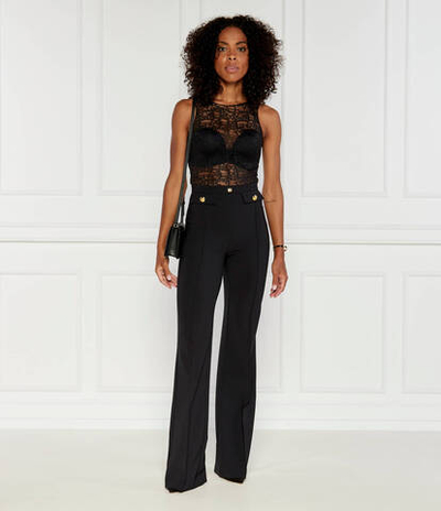 Кружевное боди Elisabetta Franchi - черный(BO00546E2)