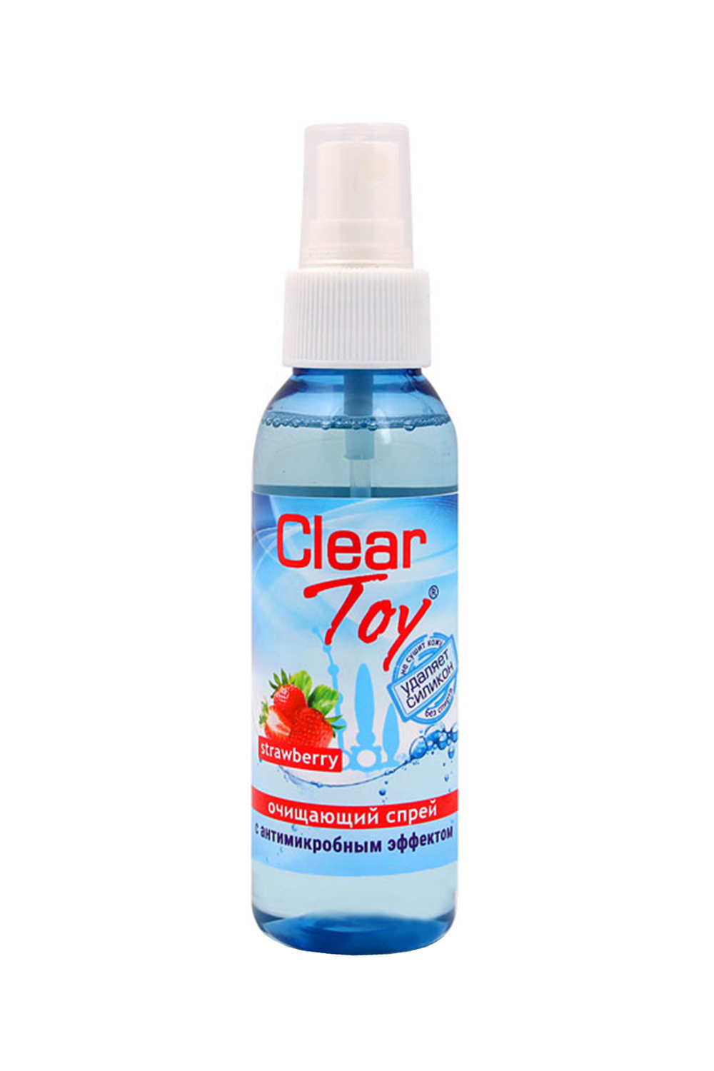 Очищающий спрей Clear Toy с ароматом клубники 100 мл