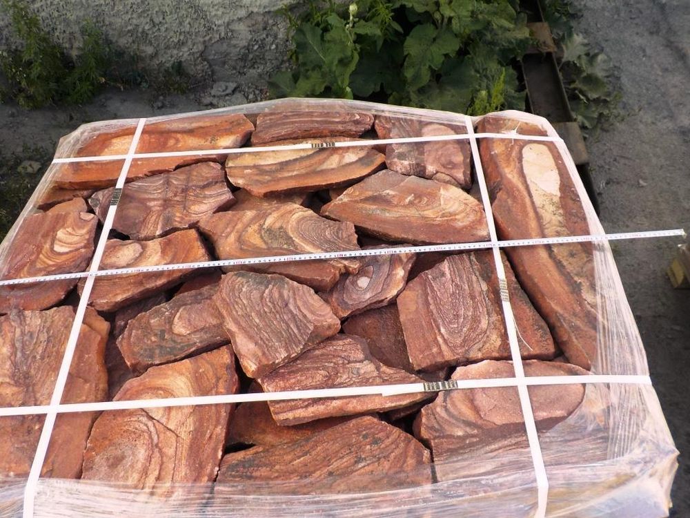 Песчаник плитняк Красный Орех Песчаник плитняк Красный Орех