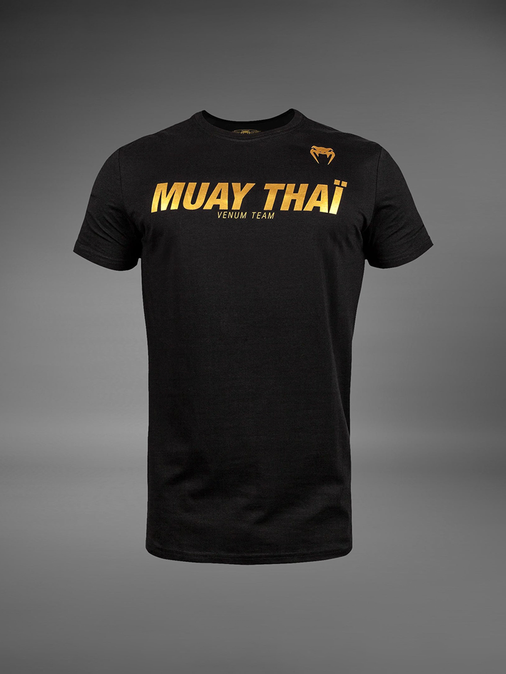 Футболка Venum Muay Thai VT Black/Gold