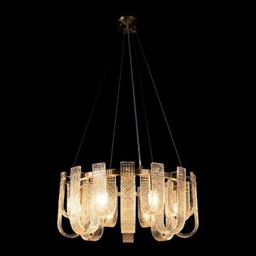 Подвесной светильник 12*Е14 10296/600 бронза Jersey LOFT IT