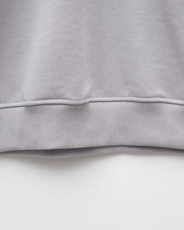 Толстовка Crewneck BigText серая - фото 5