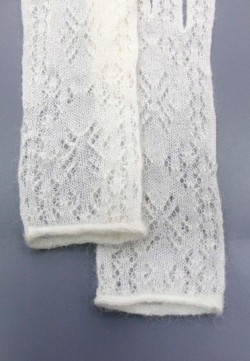 Перчатки ажурные ПЧ228-02 экрю