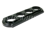 Рамка 4-местная "Элегант", МезонинЪ, GE70704-00 / Без тонировки