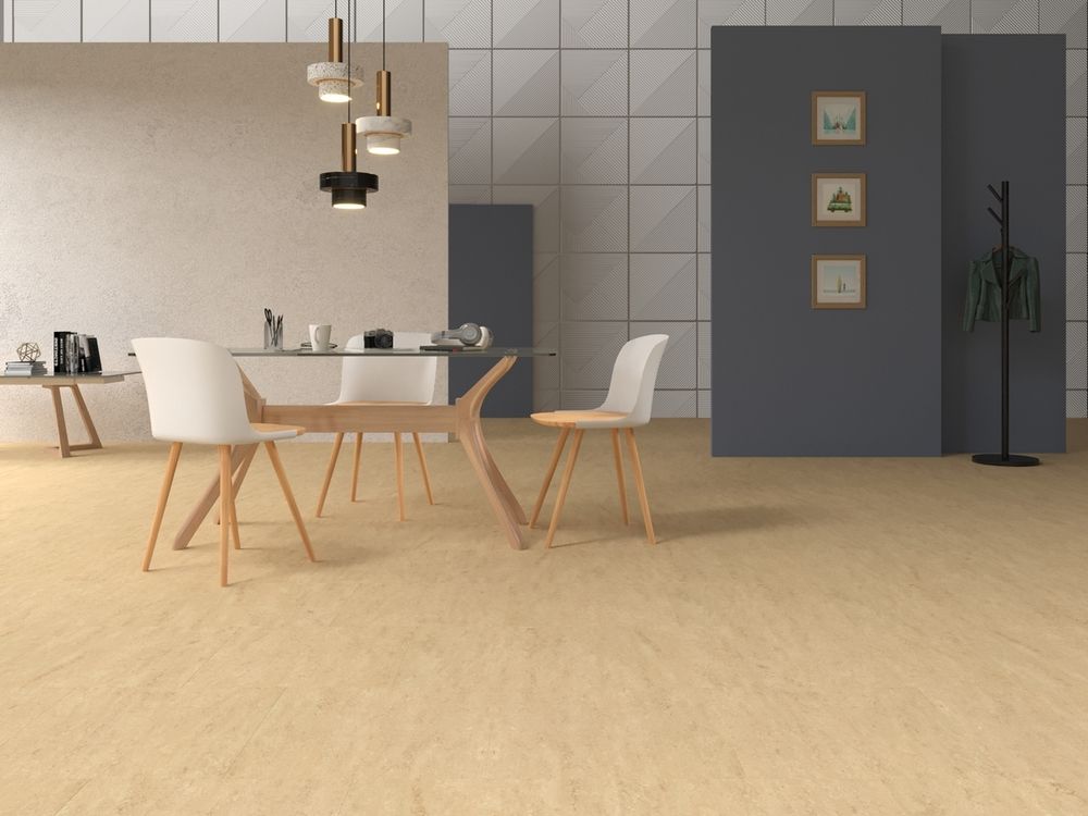 Натуральный линолеум Marmoleum Modular t2707 Barley
