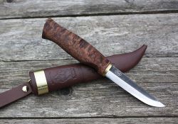 Нож с фиксированным клинком Ahti 9608 Puukko Vaaraфотография - 4