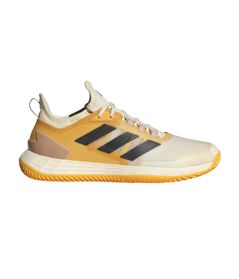 Adidas Adizero Ubersonic 4.1 CL Женские Белые-Оранжевые Кроссовки