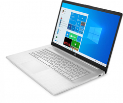 Ноутбук HP 17-cp0094ur AMD Ryzen 5 5500U, 2.1 GHz - 4.0 GHz, 16384 Mb, 17.3" Full HD 1920x1080, 1000 Gb SSD, DVD нет, AMD Radeon Graphics, Windows 10 Home, серебристый, 4E2G7EA