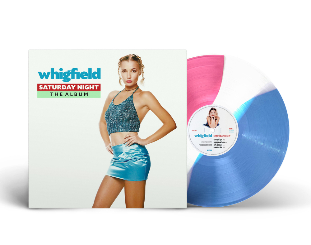 LP: Whigfield — «Saturday Night» (1994/2026) [Limited Tri-Color Vinyl]