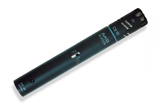 AKG C391B кардиоидный микрофон, предусилитель, капсюль, ветрозащита, адаптер
