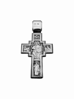 Крест из серебра/Чернение
